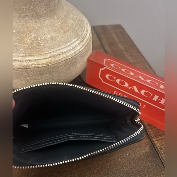 Coach Zip Corner Graphic Wristlet - Picture 3 of 6